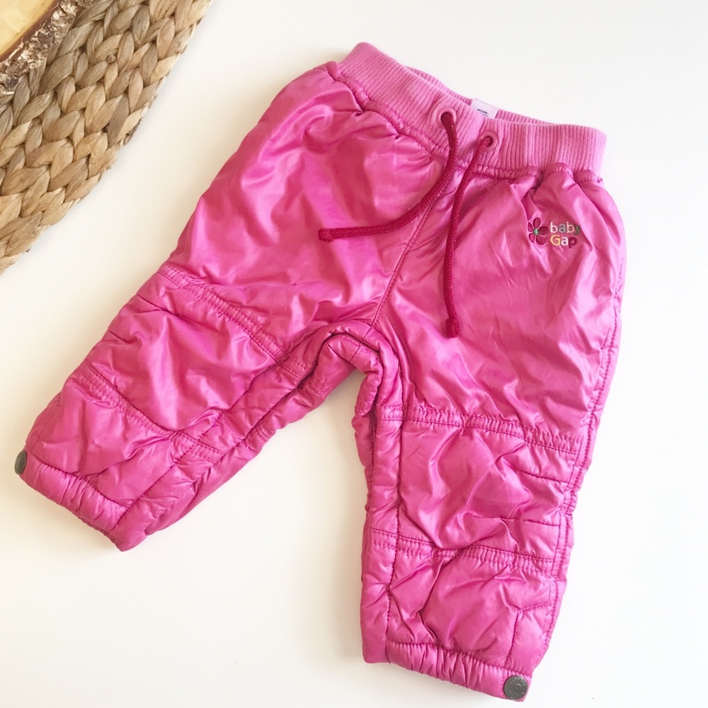 Baby Gap Pink Snow Pants | 6-12m